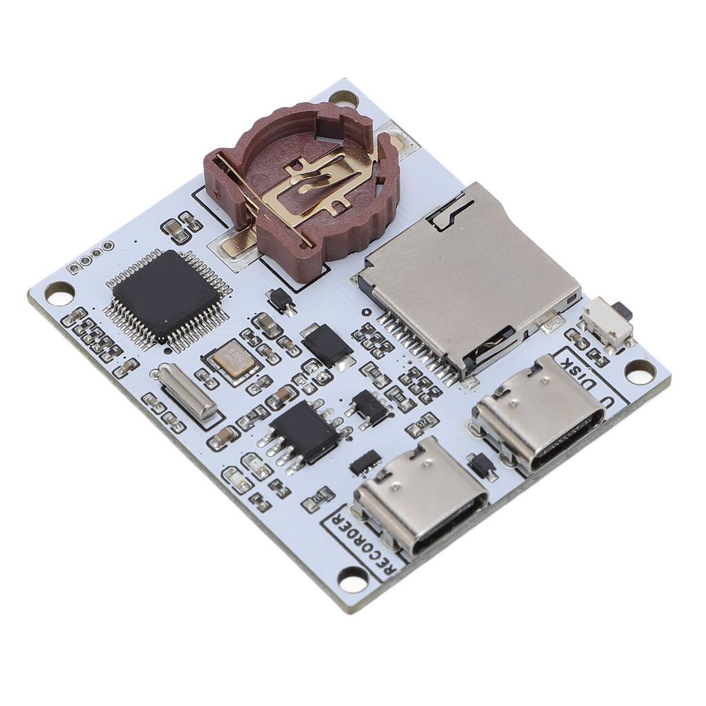 USB Serial Port Recorder Module, USB to Memory Card Timestamp TXT File Archive, Serial Data Logger Module with Dual LED Indicator