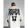 Men's Street Style Crew Neck T-Shirt with Bold 3D Geometric Print