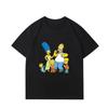 2025 Unisex Street Tshirt Sweatshirt with The best gift Homer Print Pattern New Trendy 100 cotton printed Tshirt