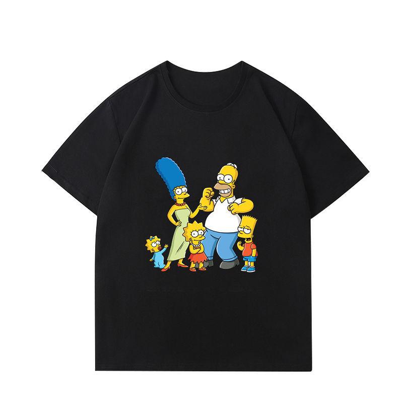 2025 Unisex Street Tshirt Sweatshirt with The best gift Homer Print Pattern New Trendy 100 cotton printed Tshirt