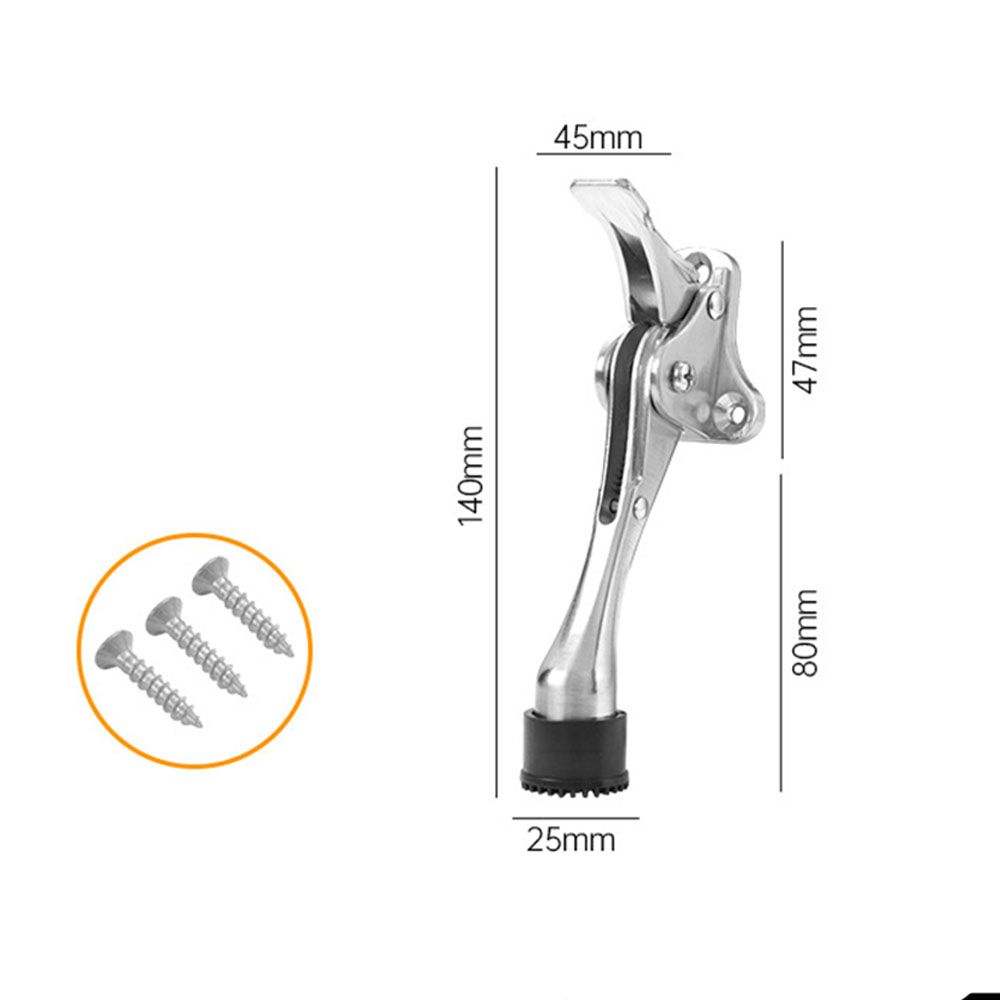 Adhesive Strong Suction Anti Collision Wall Protectors Doorstop Kick Down Door Stopper Floor Holder
