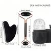 Eisgesichtsroller Gesichtseisroller Set Gesichtswalzen-Set Gua Sha Gesichtswerkzeug Set Massagegerät Rolle Lifting Konturierungswerkzeug