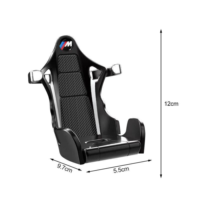 Racing Seat Shape Car Air Outlet Mount Shockproof Car Phone Holder Stand For BMW M E34 E36 E60 E90 E46 E39 E70 F10 F20 F30 X5 X6 X1 M3 M5 M6 E71 F87