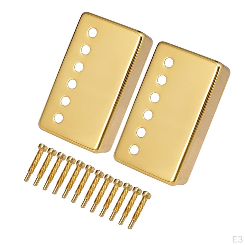 Brass Pickup Covers Double Coil Cover Guitar Parts