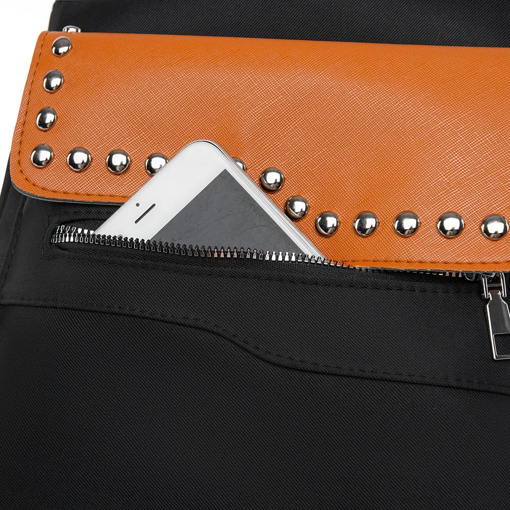 Женский рюкзак с заклепками — фото 14