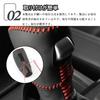 Hearsheng Honda New 2023 Genuine Leather Material Shift Knob Cover Interior Custom Parts Accessory Nail Scratch Prevention Easy Installation Designed