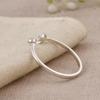 Moon and Star Ring, 925 Sterling Silver Celestial Ring, Minimalist Moon Star Open Ring, Dainty Adjustable Silver Ring, Celestial Jewelry Gift