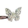 Elegant Bow Design with Micro Paved Zirconia Stones Sweet and Cute Butterfly Adjustable Finger Ring for Girls