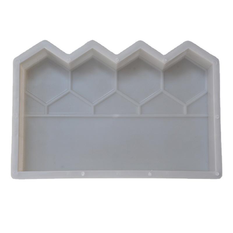 Vertikale spitze Eck-Blumenfliesenform für Garten- und Hofdekoration