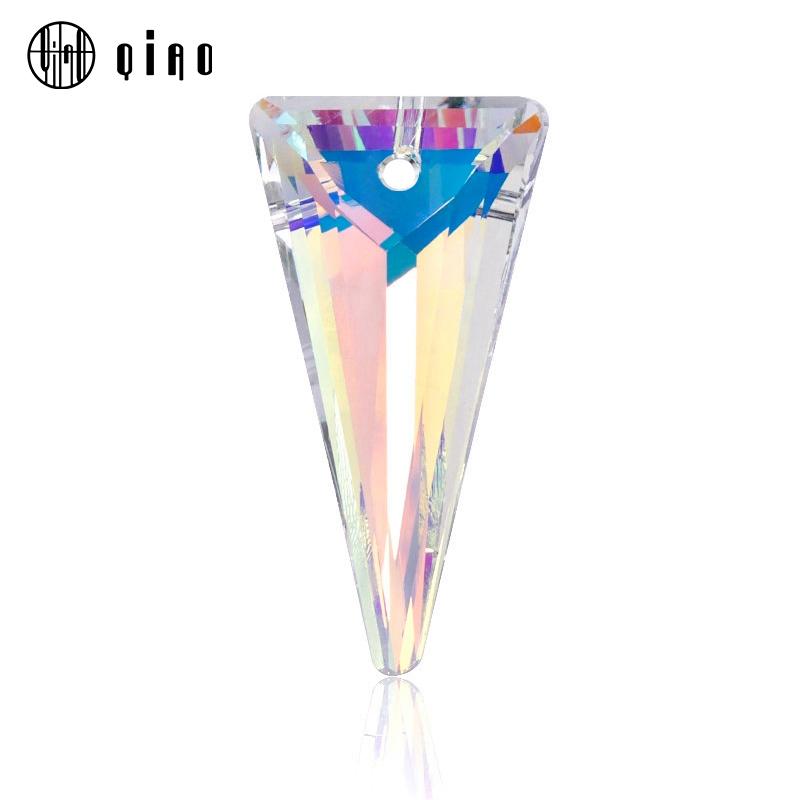 

38 мм 8 шт./упаковка хрустальный шип кулон австрийское стекло длинная треугольная форма бусины стразы для изготовления ювелирных изделий ожерелья серьги DIY 38mm-8PCS
