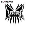 BLKUOPAR Hardcore Car Sticker Sunscreen Fashionable Decals Personality Waterproof Sunscreen Funny Original JDM Car Accessories