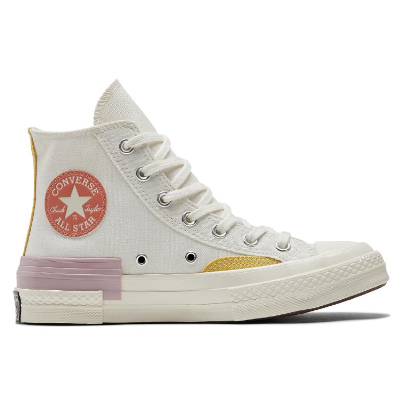 Converse Chuck Taylor All Star 1970s Trendy High-Top Espadrilles Women's White Pink