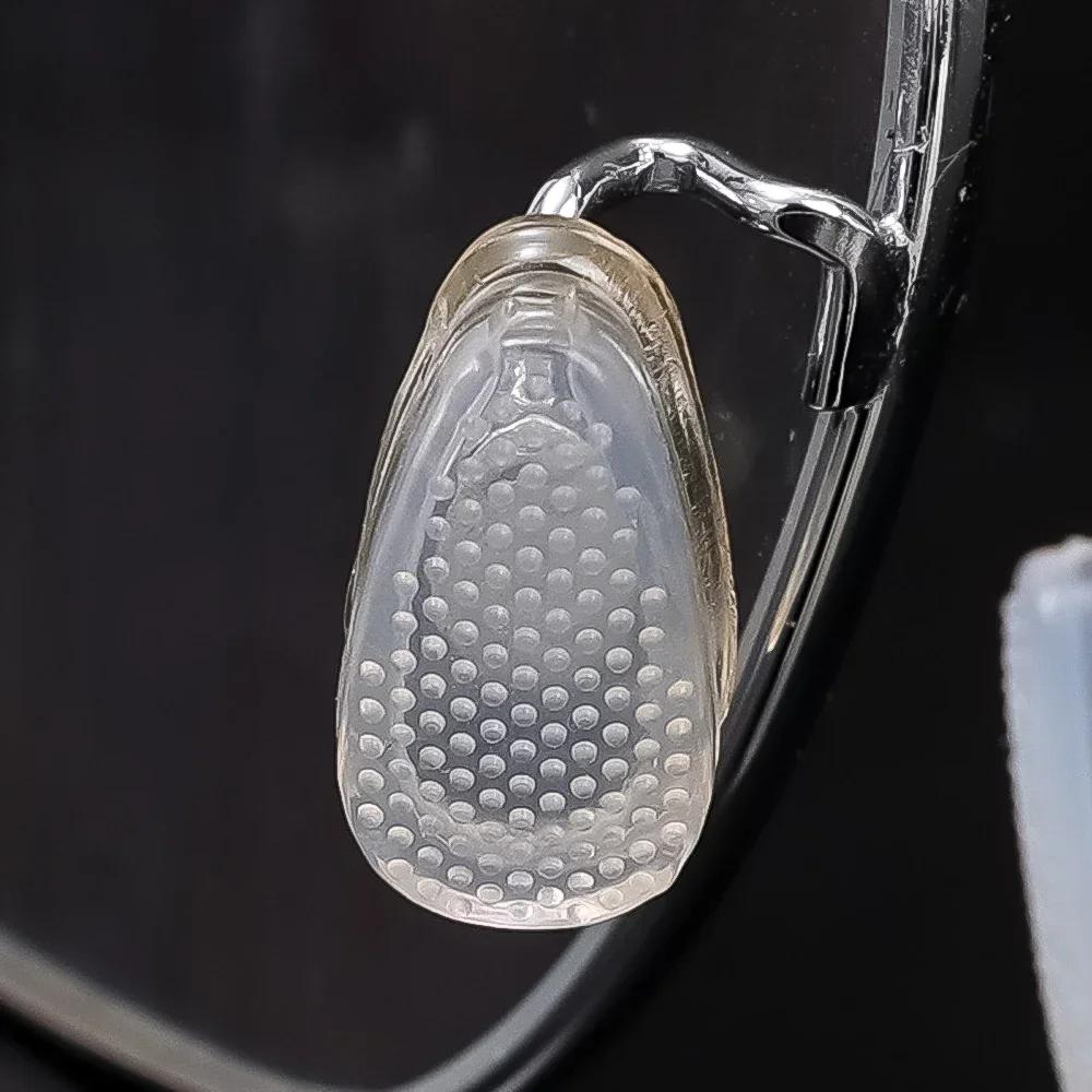 Silicone Glasses Nose Pads Soft Non Slip Air Cushion Nose Holder Transparent Invisible Self Adhesive Sticker Eyewear Accessories