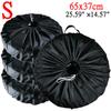 Universal 13-19inch 19-23inch Car SUV Tire Cover Case Spare Tire Wheel Bag Tyre Spare Storage Tote Polyester Oxford Cloth