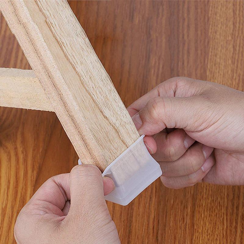 16 buc. Capace pentru picioare pentru scaune anti-alunecare Husa de masa din silicon Tampoane pentru picioare Protectoare pentru podea Accesorii pentru mobila
