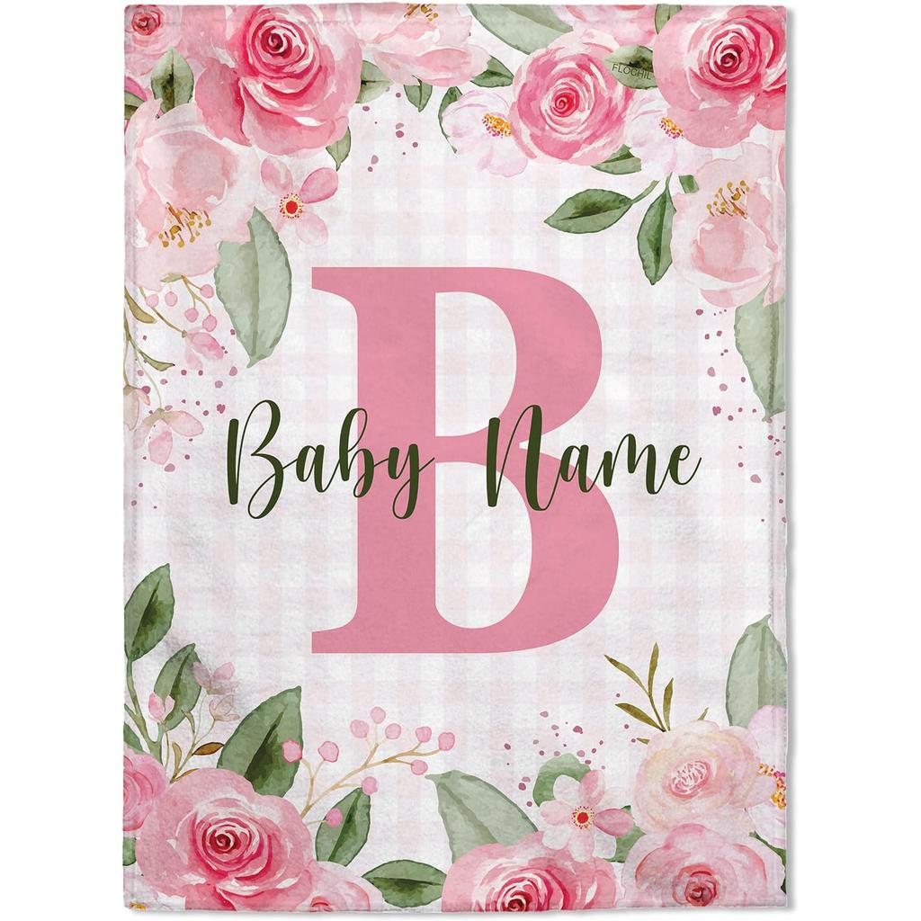 Customizable Blanket For Kids - Name Printed Christmas Children'S Day Birthday Gift Idea Soft Comfortable Blanket