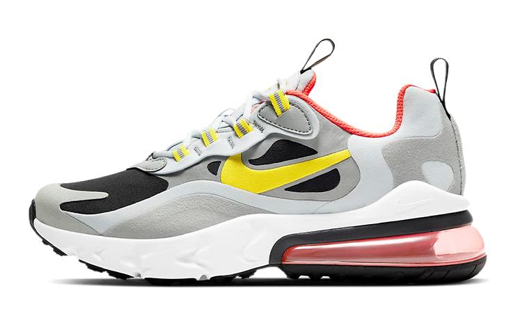 

Nike Air Max 270 React Smoke Grey High Voltage GS BQ0103-023 37.5