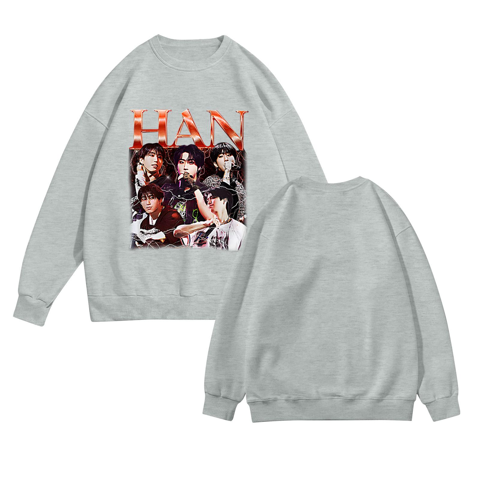 Женский пуловер с горлом Мужская толстовка с принтом с длинным рукавом S 1690₽