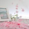 50G 1Cm Pink Tissue Paper Confetti Balloon Decorations Wedding Birthday Party Supplies Glitter-Free Shiny Sequins Festive
