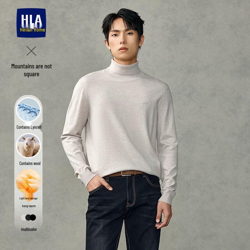 

HLA Men s Warm High-Neck Knit Sweater XL