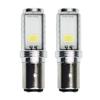 White Bulbs BA20D Headlight Bulbs 2pcs/kit 6W Accessories
