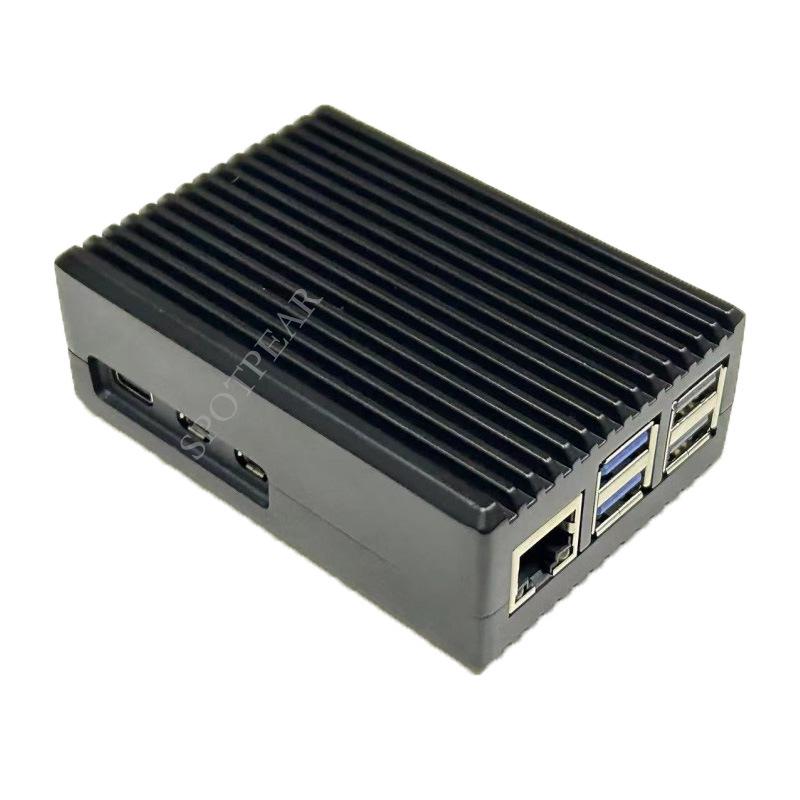 

Raspberry Pi 5 Aluminum Alloy Heat Dissipation Protective Shell