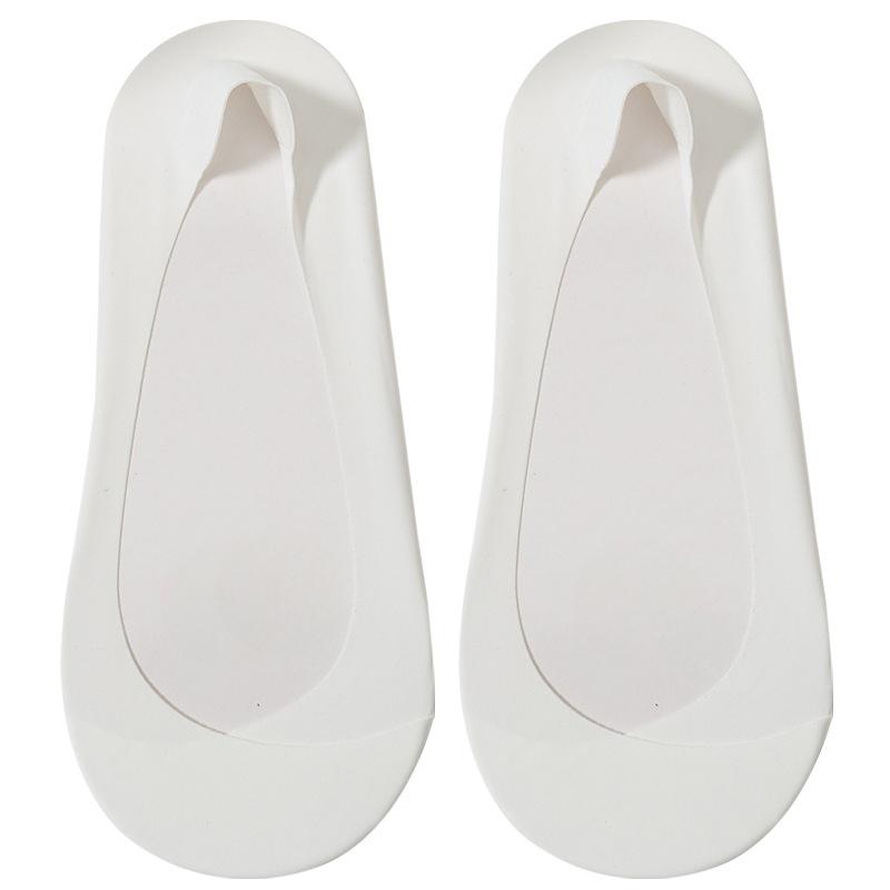 Women's Summer Thin Breathable Shallow Mouth Invisible Ice Silk Boat Socks