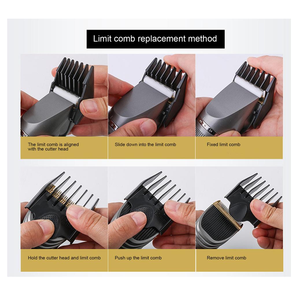 Electric Hair Clipper Oil Head Men Hair Trimmer Professional Barber Hair Cutting Machine