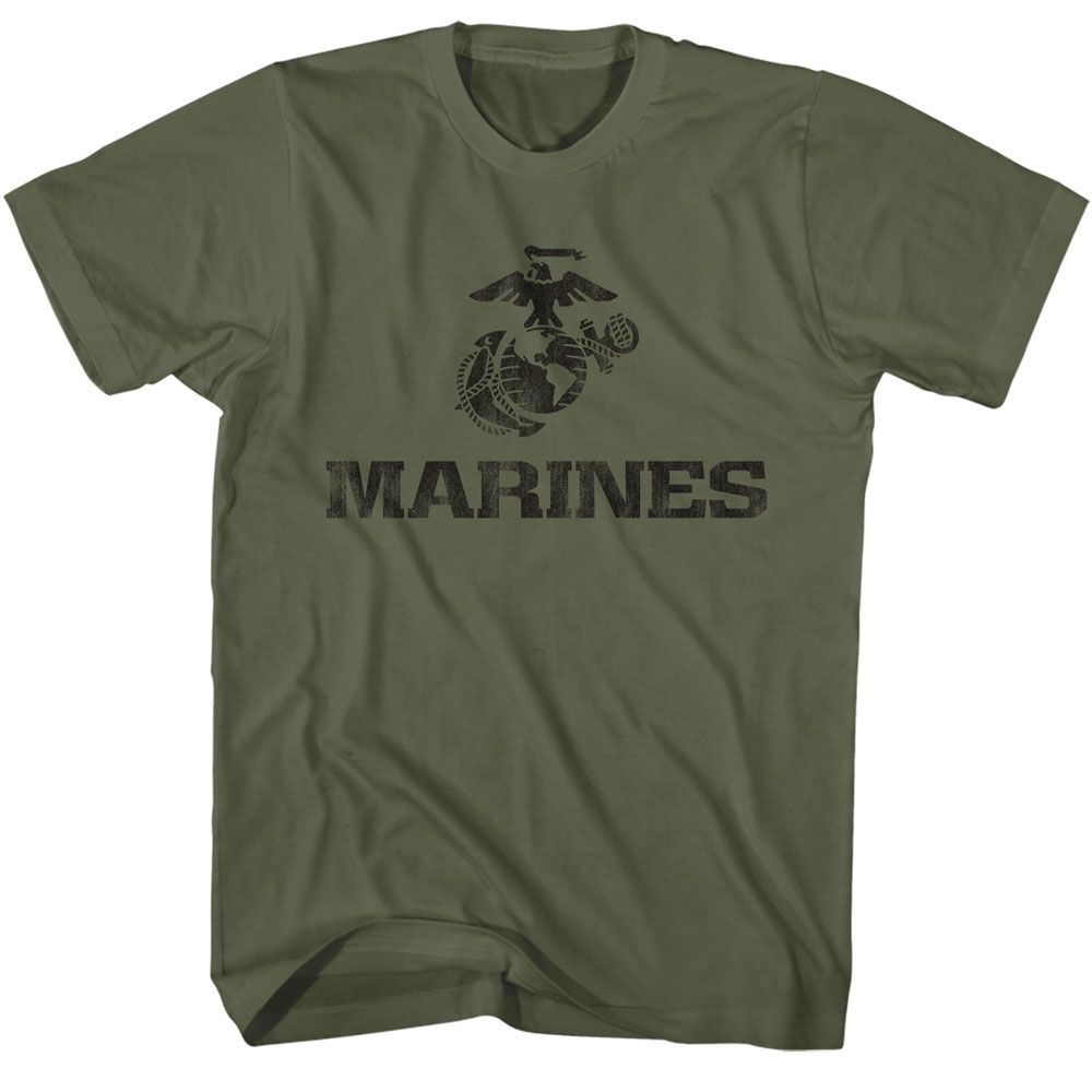 Maglietta con logo Aquila e Globo dei Marines USMC