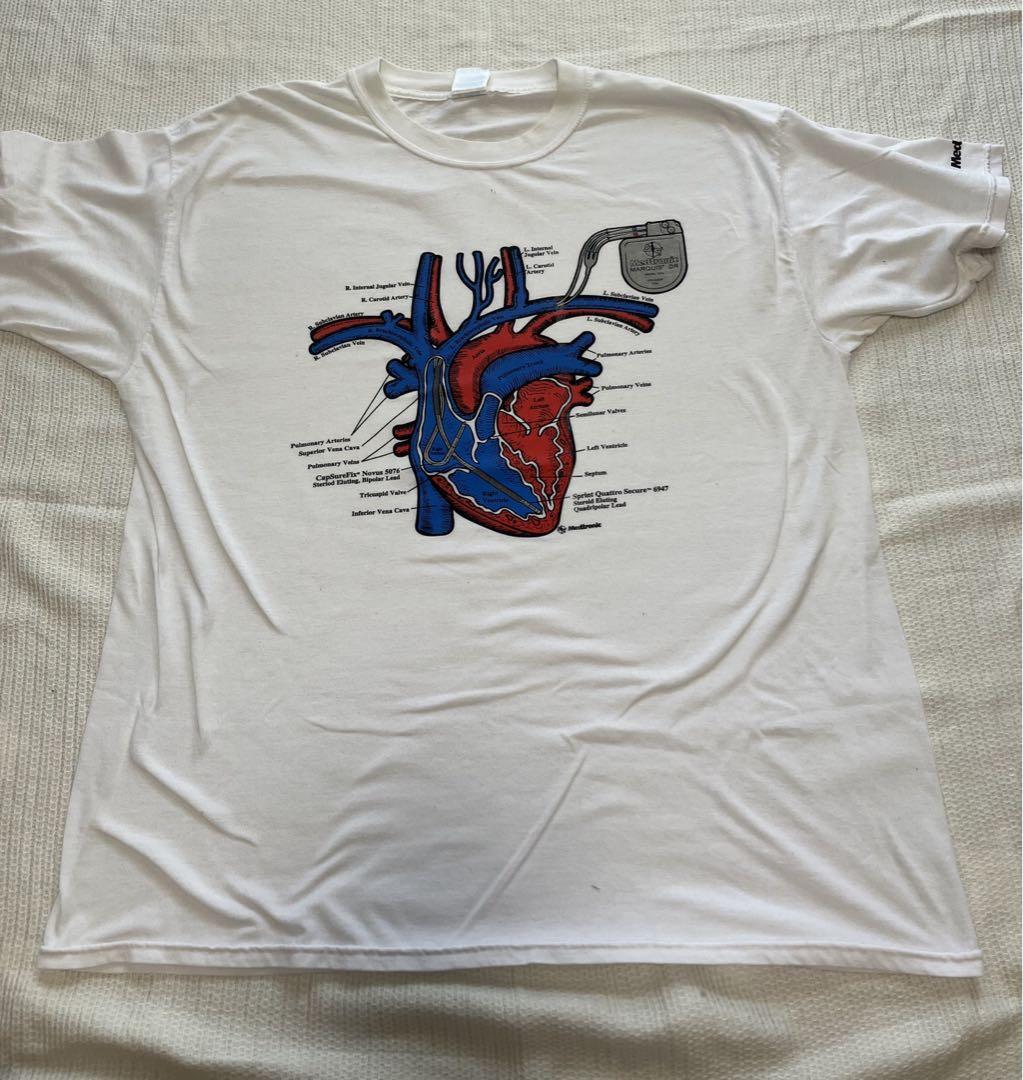 

[USED] anatomy cardio t shirt 90s