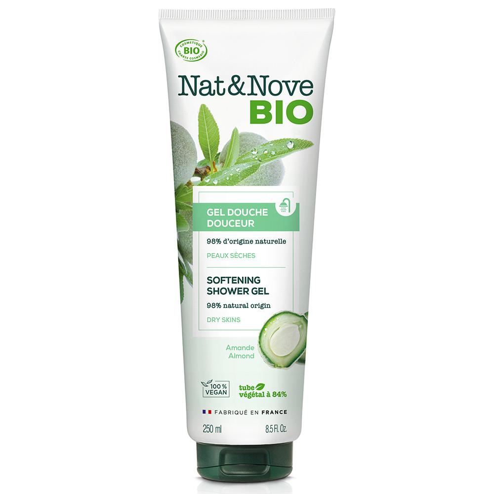 

Nat & Nove Bio - Нежный гель для душа - Органический миндаль 250 мл -