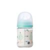 PIGEON Pigeon Breastfeeding Feel Baby Bottle 160ml 0 months and up, Heat-resistant glass that cools quickly, Bear design, scratch-resistant and