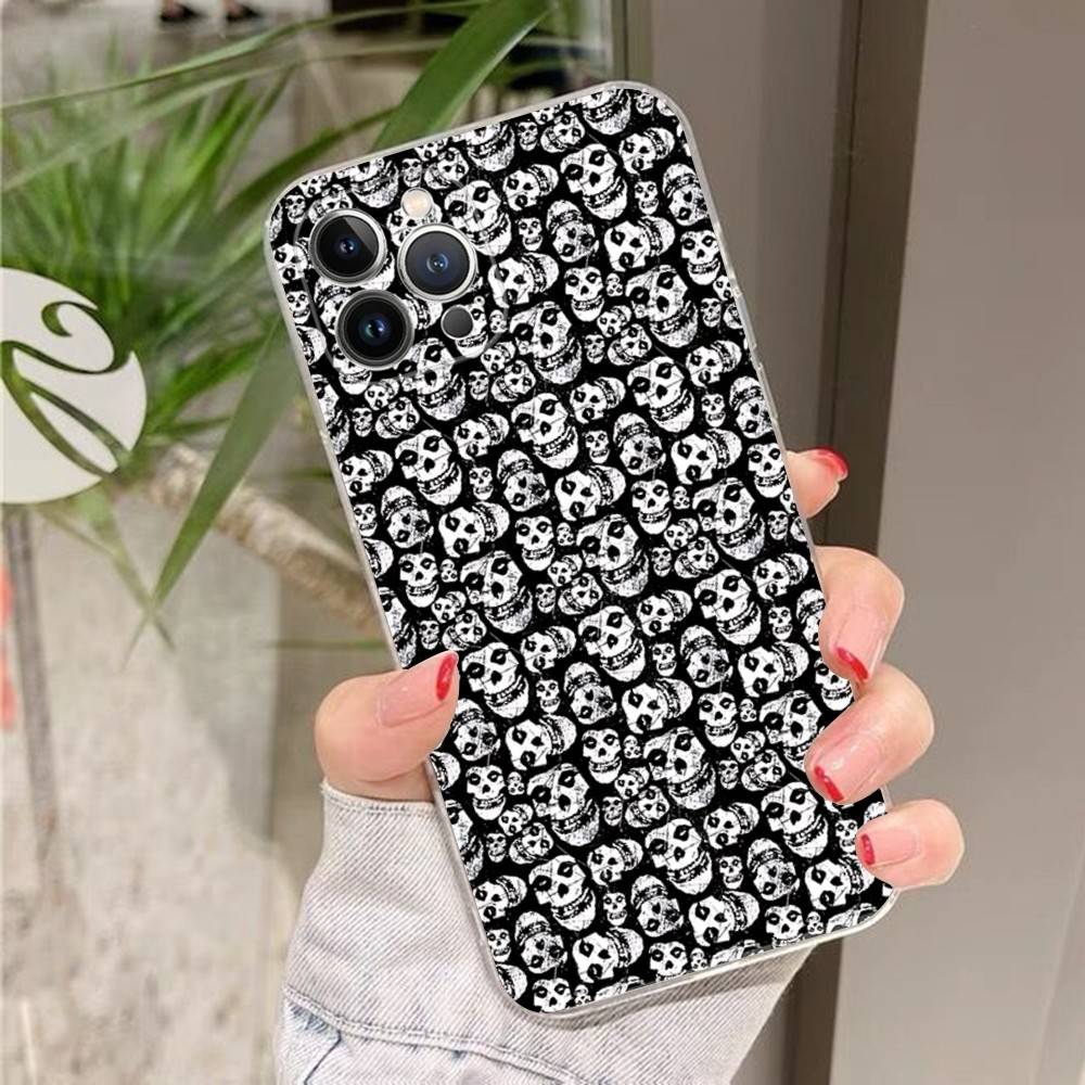 

The Misfits Glenn Danzig For IPhone 17 16 15 11 12 13 14 Pro Max Soft TPU Silicone Back Cover Clear Case iPhone 16 pro