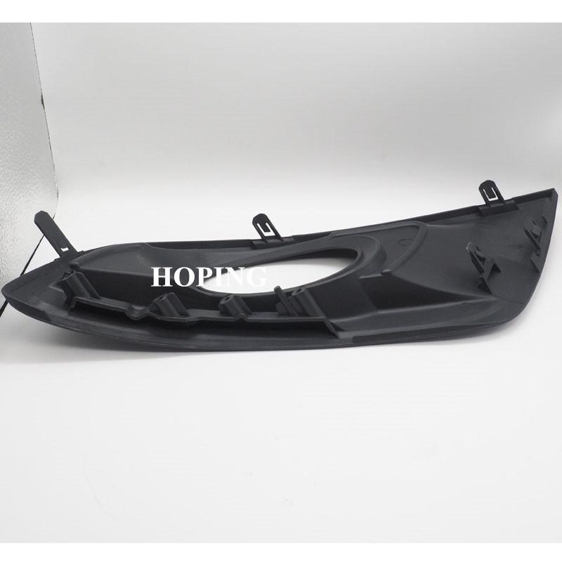 Hoping Auto Front Bumper Fog Light Cover For MAZDA 3 BK Hatchback 2007 2008 2009 1.6L Replacemnet Fog Lamp Cover Hood Shell