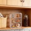 Storage Box Transparent Acrylic Display Boxes Dustproof Doll Figure Blind Box Organizer Cabinet Display Stand