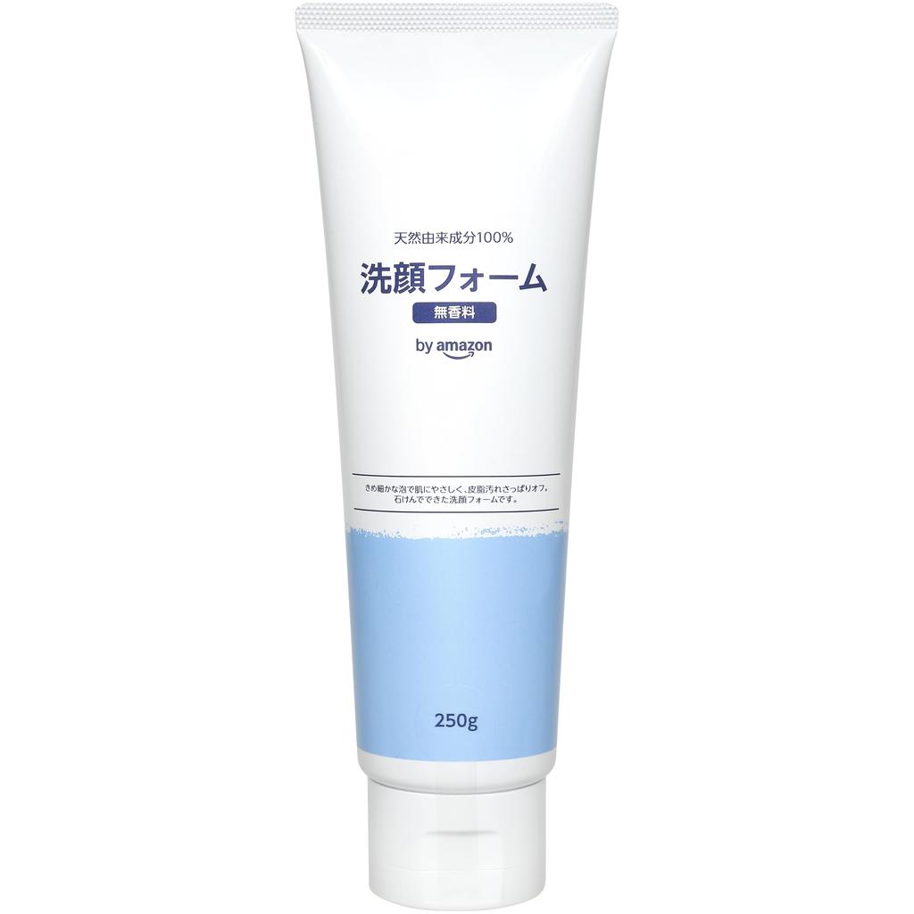 Amazon Facial Cleansing Natural 250g Foam, Fragrance-Free, 100% Ingredients,