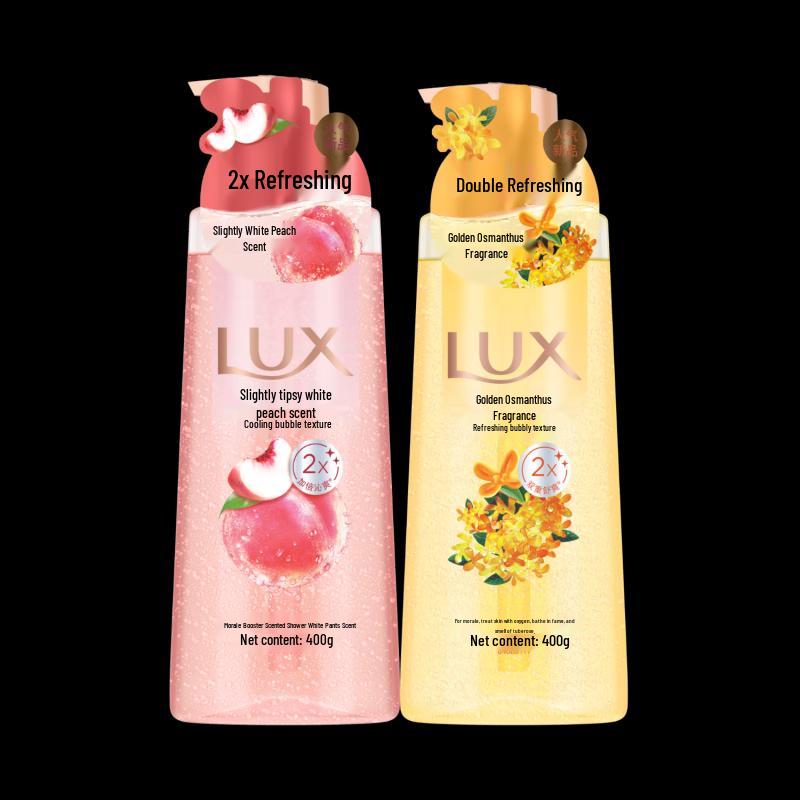 LUX Foaming Fragrance Shower Gel Duo Set