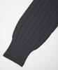 BIRBANTE Washable Cotton Square Round Knit - Dark Gray