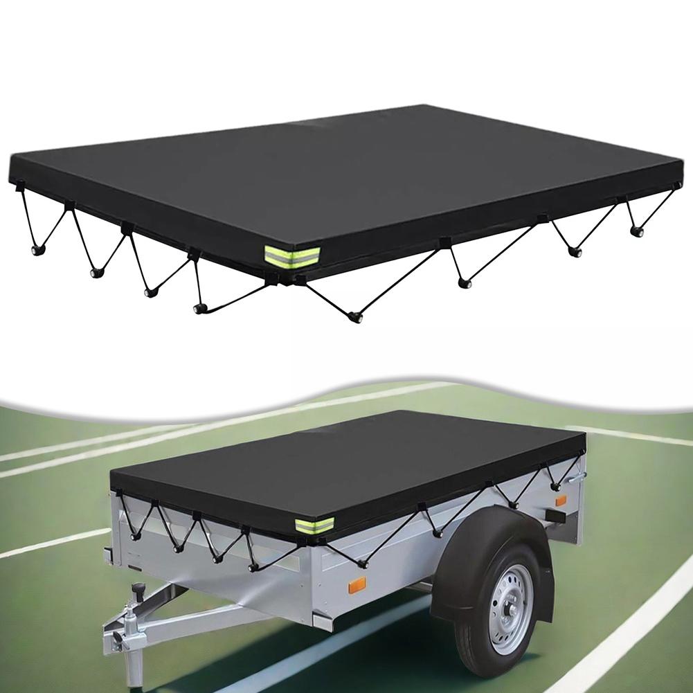 Wear Resistant Water and Windproof Trailer Cover Made from Quality 420D Fabric