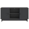 TV Stand 102 x 34.5 x 50 cm Black Particleboard