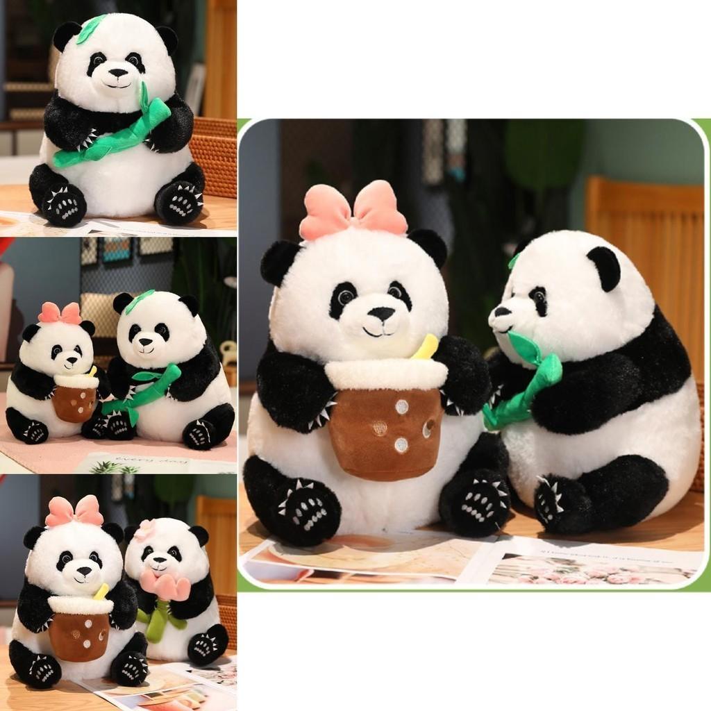 Adorable Panda Plush Toy Realistic And Soft Stuffed Animal For Kids And Adults Perfect Birthday Gift For Girlfriend