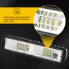 2Pcs 18W LED Car Work Light 16SMD Motorcycle 4x4 Off-road Truck Flood Light Universal Aluminum Alloy Headlights DRL Driving Lamp