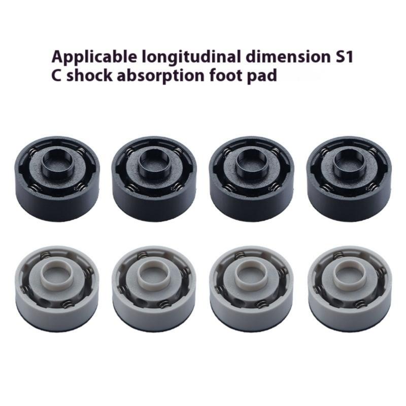 Vibration Dampening Rubber Pads For S1C Printer Stability Improved Anti Slip Performances 20% Spring Adjustment