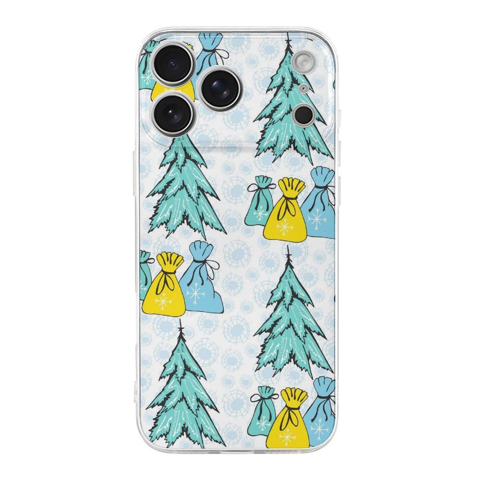 

1 Pack For Iphone 17/17Air/17Pro/17ProMax Crystal TPU Anti-Yellow Protective Case With Cushion Corners, Raised Camera Edge And Grip IPHONE-17ProMax белый