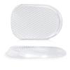 Honeycomb Gel Shock Absorbing Heel Cushion Pads for Men & Women, Invisible Height Increase Half Size Heel Inserts for Sports Dai