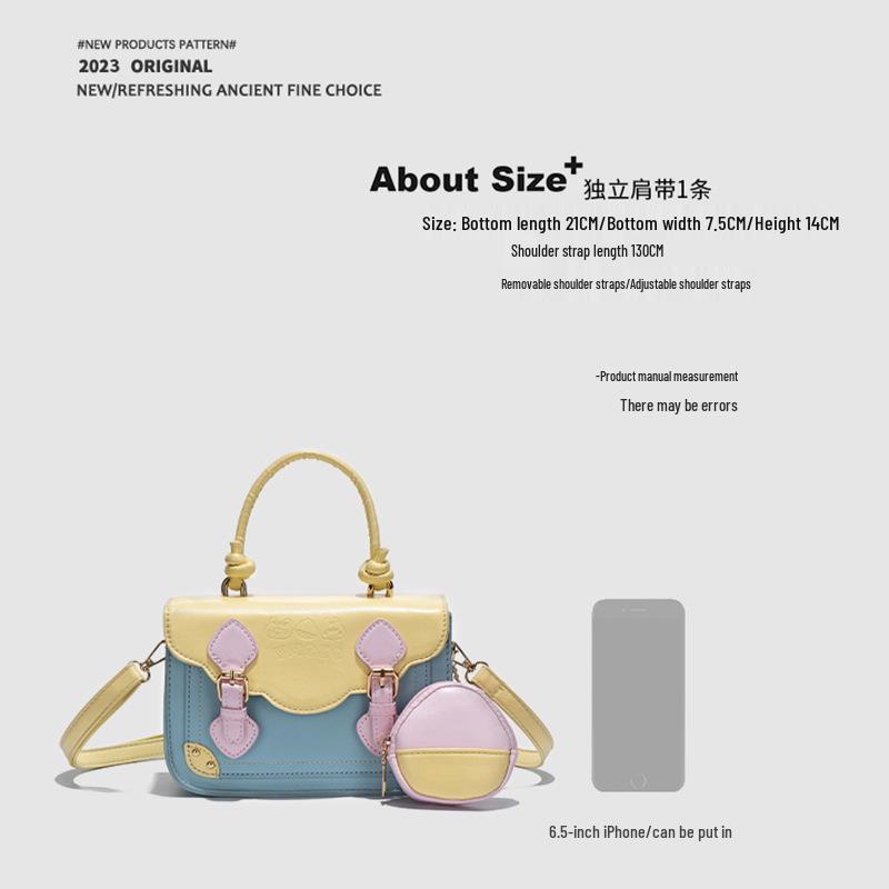 Cambridge Academy Style 2024 Crossbody Small Square Handbag