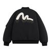Unisex Oversized Streetwear Bomberjack Met Fleece Voering Casual Lange Mouwen Ritssluiting Bovenkleding Herfst
