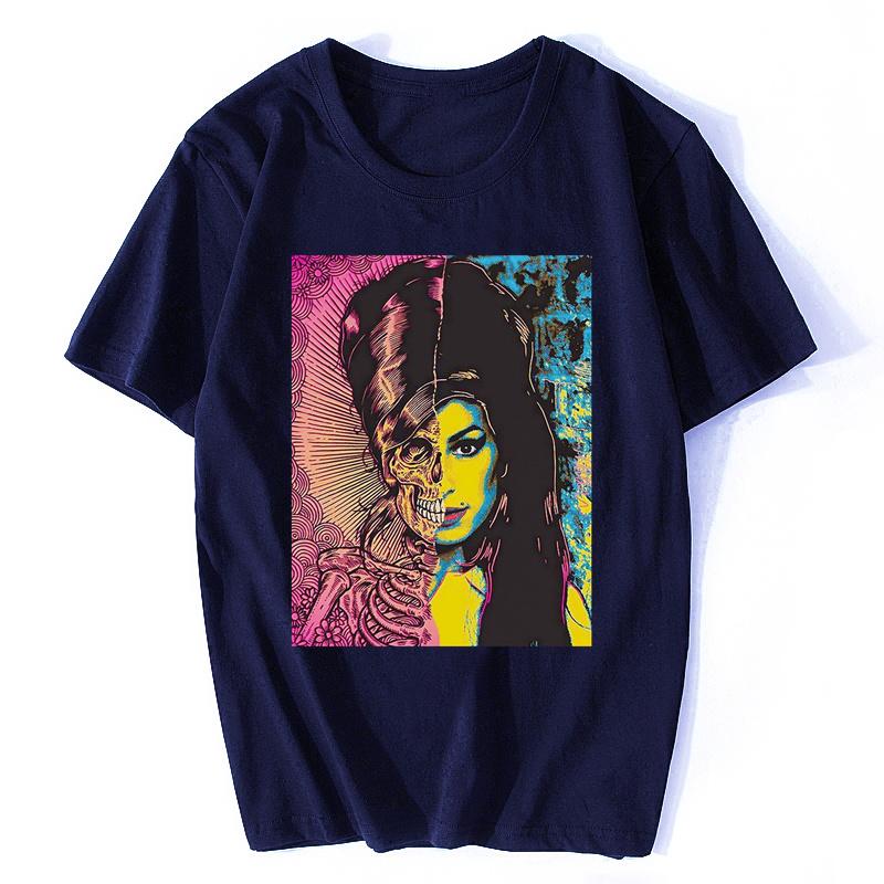 2026 Amy Winehouse Legardary TShirt Print Tees Unisex Women Cotton Short Sleeve T Shirt Hip Hop Tops Summer Streetwear Clothing