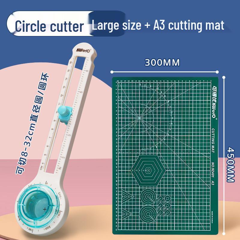 Kedeu Mini Circle Cutter - Compass Knife for Journals