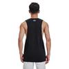 Under Armour Project UA Project Rock Buchstaben Logo Print Trainings Ärmelloses T-Shirt Herren Oberteile Schwarz 1373787-004
